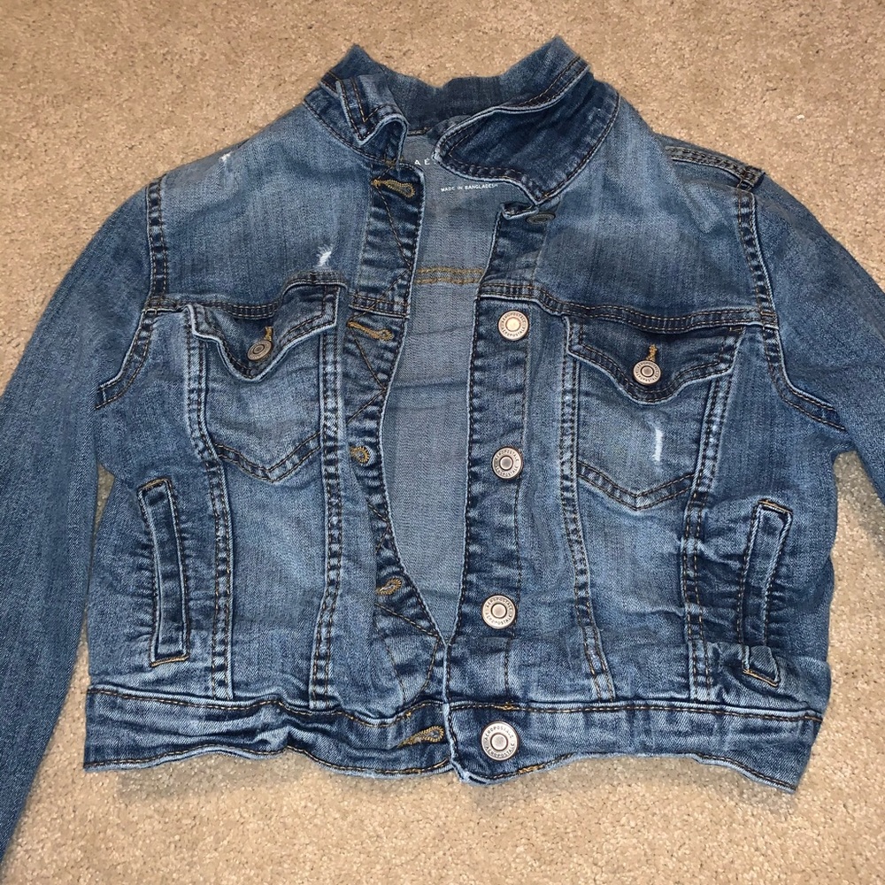 Aeropostale Cropped Jean Jacket